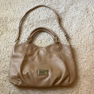 EUC Marc by Marc Jacobs tan leather satchel/crossbody